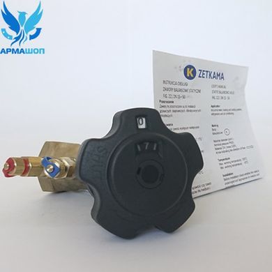 Клапан балансировочный муфтовый Zetkama 221 Ду 50