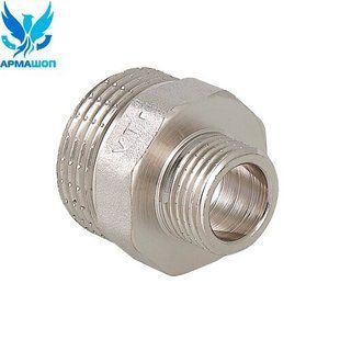 Nickel plated reducing nipple Valtec Vtr 580 DN 50/20