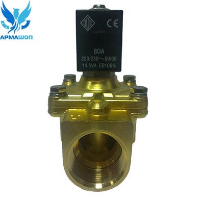 Solenoid valve ODE 21HF6KOE250 normally closed 1"