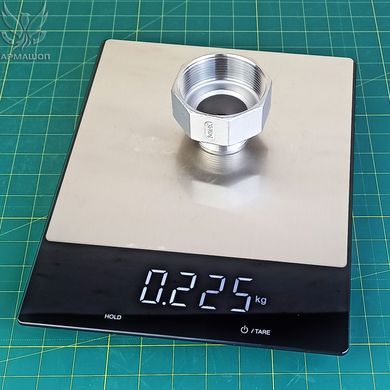 Переходник резьбовой нержавеющий AISI 304 DN 50врx32нр (2"x1 1/4")
