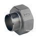 Переходник резьбовой нержавеющий AISI 304 DN 50врx32нр (2"x1 1/4") картинка 2