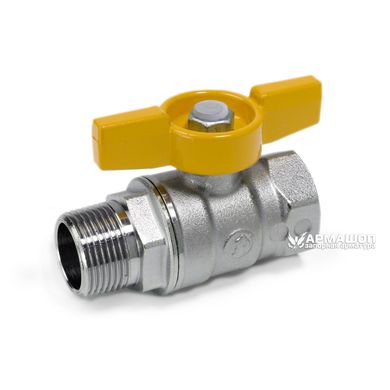 Ball valve for gas Giacomini R254D DN 15