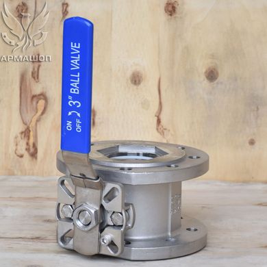 Ball valve stainless interflanged AISI 304 DN 80