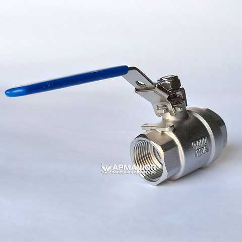Ball valve stainless two-part DN 25 (1