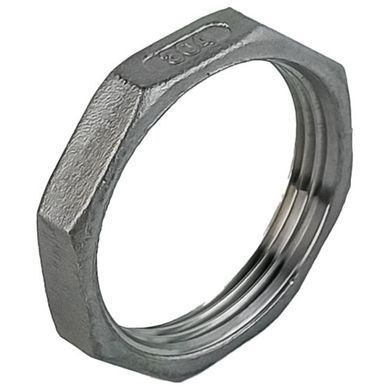 Контргайка нержавіюча сталь AISI 304 DN 10 (3/8")