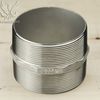 Ніпель нержавіюча сталь AISI 304 DN 100 (4")