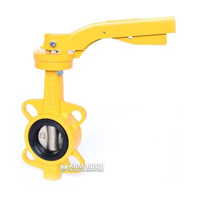 Butterfly valve for gas Ayvaz KV-9 with cast-iron disk DN 25