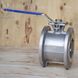 Ball valve stainless interflanged AISI 304 DN 100 photo 3