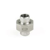 Американка нержавеющая AISI 304 под приварку DN 15