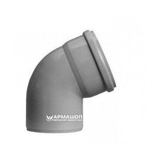 Elbow for internal drainage Magnaplast HTplus 110 mm 67&deg;