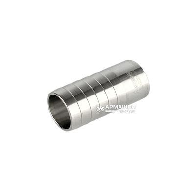 Штуцер для шланга нержавеющий приварной DIN AISI 304 DN 20 (22x2,0)