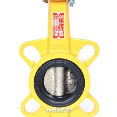 Butterfly valve for gas Ayvaz KV-9 with cast-iron disk DN 40
