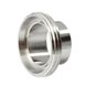Threaded stainless steel fitting for dairy coupling DIN AISI 304 DN 40 photo 1