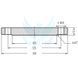 Stainless blind flange DN 50 PN 10 photo 2