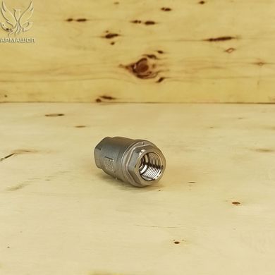 Клапан обратный муфтовый нержавеющий AISI 304 DN 15 (1/2")