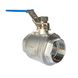 Ball valve stainless two-part DN 65 (2 1/2") photo 1