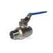 Ball valve stainless two-part DN 20 (3/4") photo 1