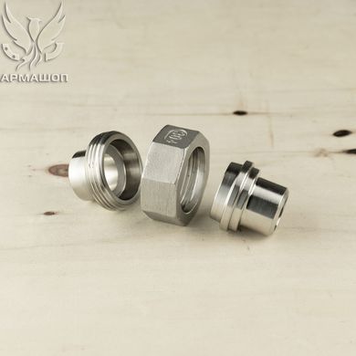 Coupling american stainless AISI 304 for welding DN 8