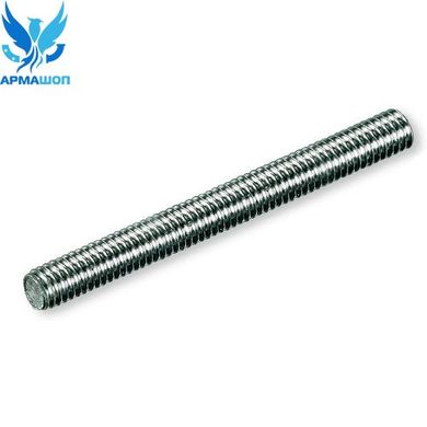Galvanized steel pin M8x1000