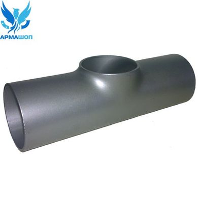 Stainless steel seamless tee ISO DN 125 (133x3)