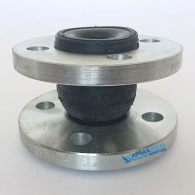 Rubber Expansion Joint flanged Zetkama 700 DN 40