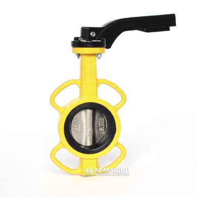 Butterfly valve for gas Ayvaz KV-9 with cast-iron disk DN 100
