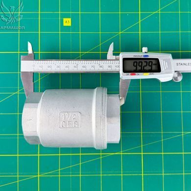 Клапан обратный муфтовый нержавеющий AISI 304 DN 40 (1 1/2")