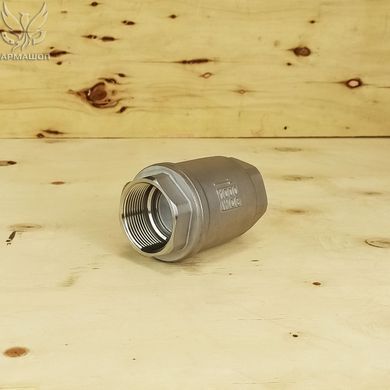 Клапан обратный муфтовый нержавеющий AISI 304 DN 40 (1 1/2")