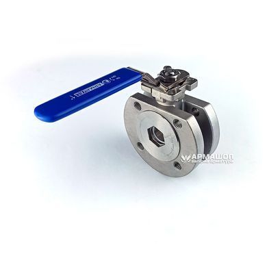 Stainless steel ball valve wafer type with platform Armaval DN 25