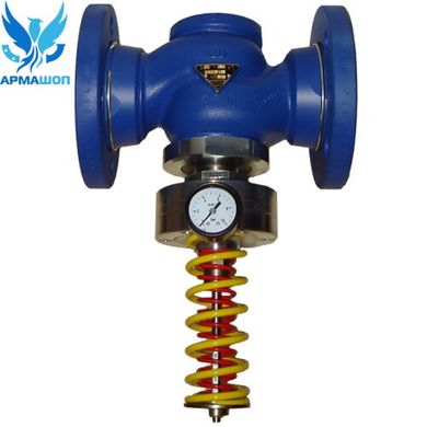 Flanged output pressure regulator LDM RD122V (0.25-0.7 bar, 180°C) DN 40