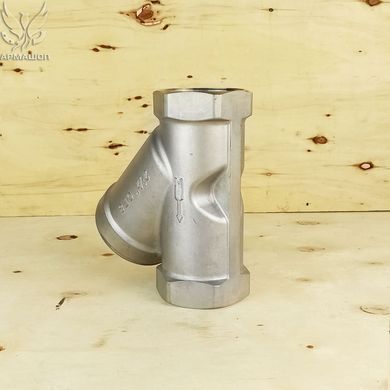 Фільтр сітчастий муфтовий нержавіючий AISI 304 DN 65 (2 1/2")