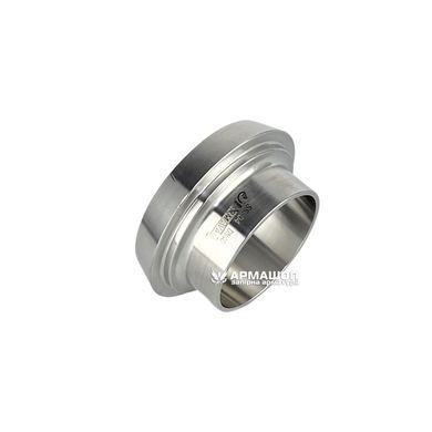 Штуцер конический нержавеющий для муфты молочной DIN AISI 304 DN 40