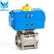 Ball valve coupling stainless Genebre 2025 DN 65 with GNP 60 drive photo 1