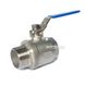 Ball valve stainless two-part DN 50 (2") photo 1