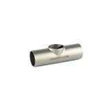 Welded stainless steel tee DIN AISI 304 DN 32 (34x1,5)