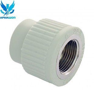 Муфта перехідна поліпропіленова ВР Hakan Ду 25x1/2"