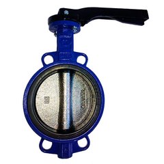 Butterfly valve Zetkama 497 with cast iron disk DN 100