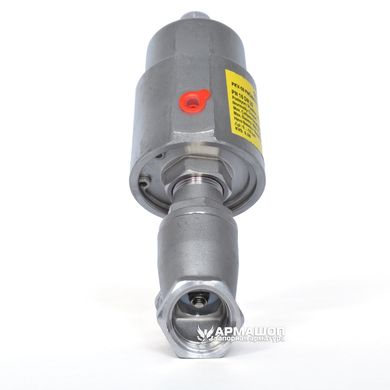 Valve with pneumatic actuator Ayvaz PKV-50 normally closed 1 1/4"