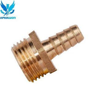 Brass Hose Barb Fitting male thread DN 20x18
