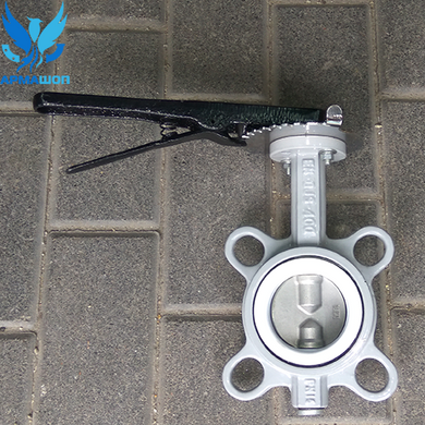 Butterfly Valve with stainless steel disk (PTFE) DN 65