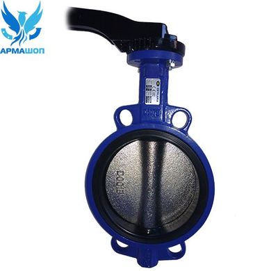 Butterfly valve Zetkama 497 with cast iron disk DN 150