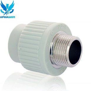 Муфта перехідна поліпропіленова ЗР Hakan Ду 20x1/2"