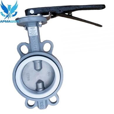 Butterfly Valve with stainless steel disk (PTFE) DN 80