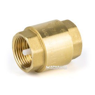 Клапан зворотний муфтовий латунний F.I.V. EURA GP 2500 DN 50 (2")