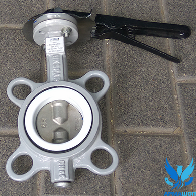 Butterfly Valve with stainless steel disk (PTFE) DN 100