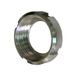 Stainless slotted nut for dairy coupling DIN AISI 304 DN 40 photo 1