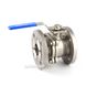 Ball valve flanged stainless Genebre 2528 DN 80 photo 2