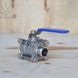 Ball valve stainless three-part welded AISI 304 DN 15 photo 3