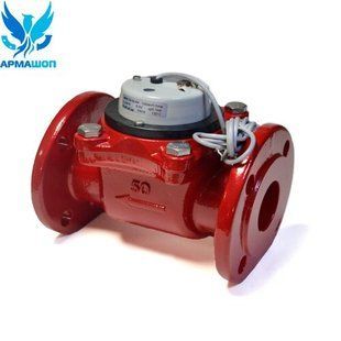 Лічильник гарячої води фланцевий Apator Powogaz MWN-130-100 з імпульсним виходом NE