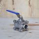 Ball valve stainless three-part welded AISI 304 DN 20 photo 3